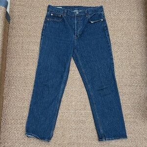 Women’s Classic Dark Blue Denim Jeans